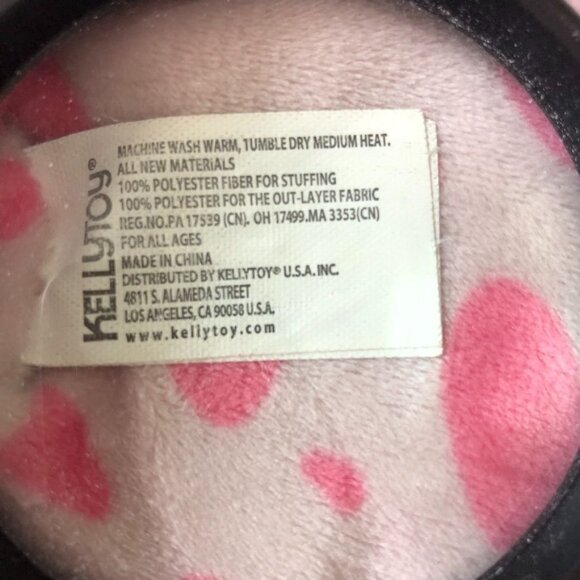 Squishmallows Kellytoy "Lorie" Leopard Pink Stackable Valentine Squad 2019 - Picture 10 of 12